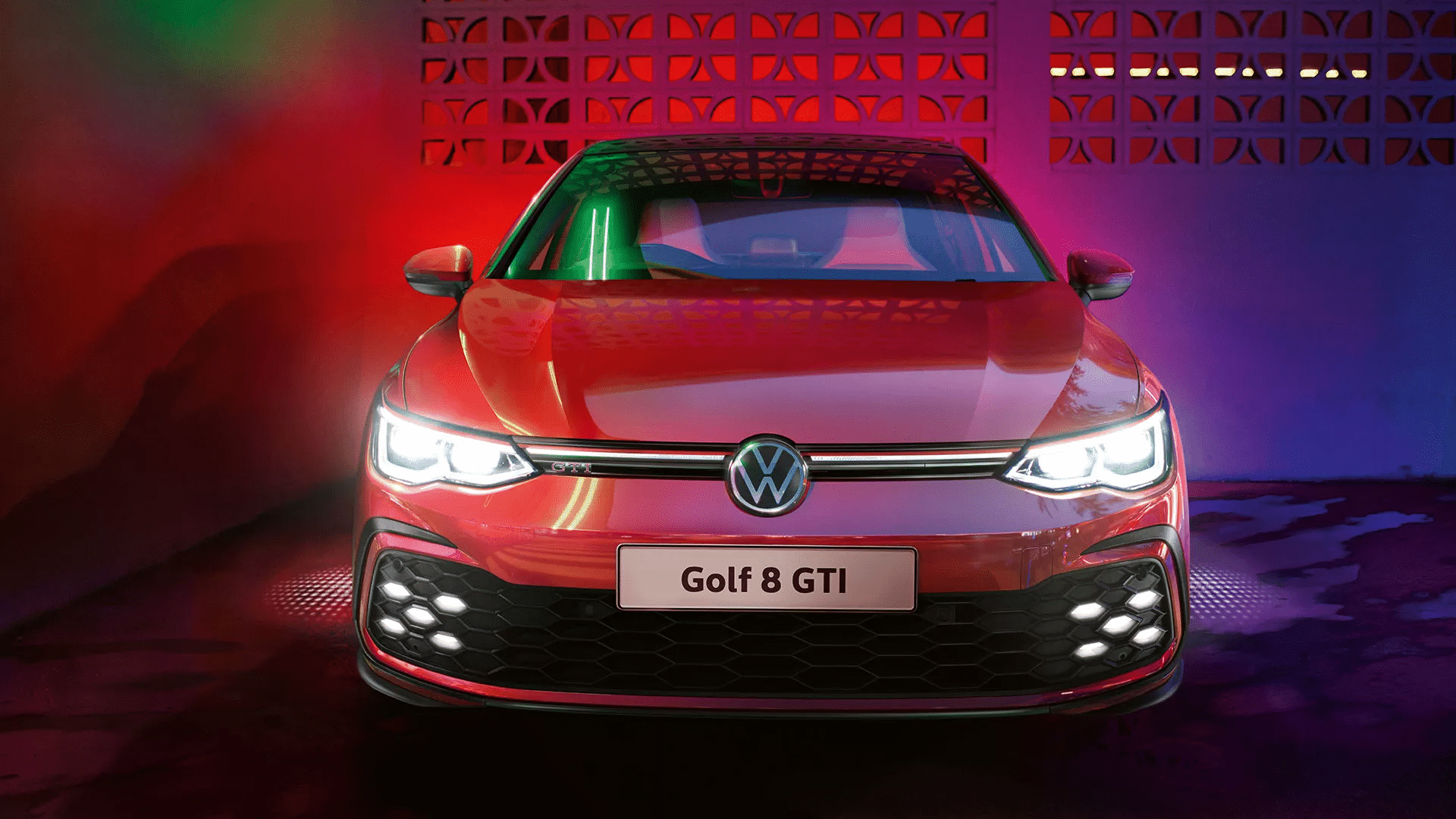 Red Golf gti
